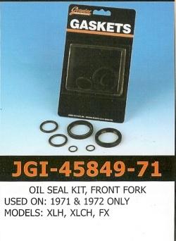 James 1971 & 1972 only xlh, xlch ,fx front fork seal kit - close out