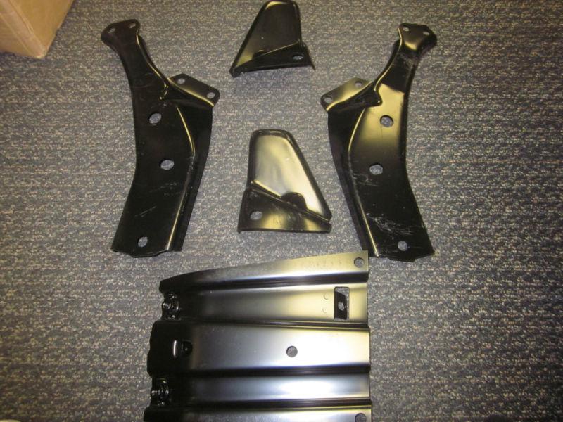 63 impala front bumper bracket set (5 piece)