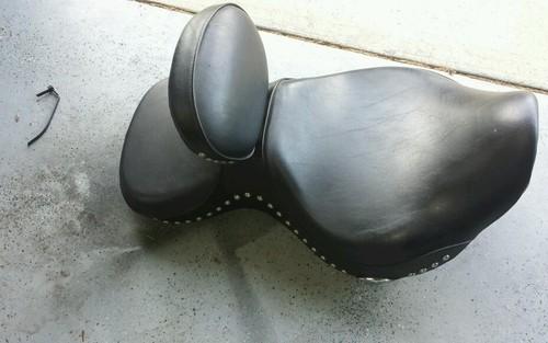 Buy Harley softail seat with backrest 2003 anniversary softail heritage ...