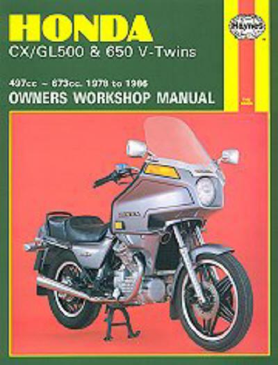 1978-1986 honda cx gl 500 650 silverwing manual