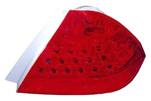 Replace ho2819130v - honda accord rear passenger side tail light lens housing