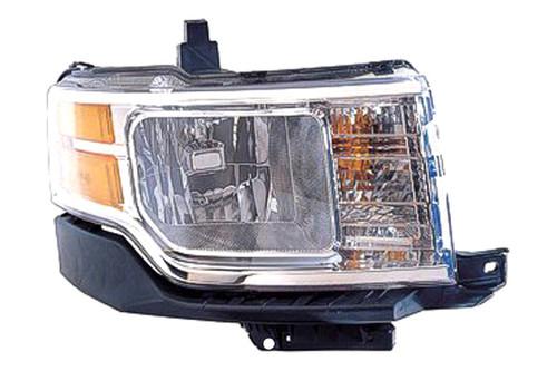 Replace fo2503266 - 09-12 ford flex front rh headlight assembly halogen