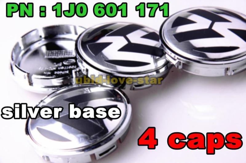 1j0601171 buy silver vw wheel center 55mm caps mk4 polo 9n3 bora golf 4 emblem