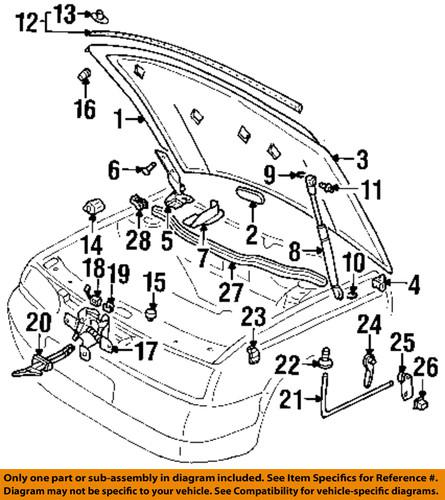 Volkswagen oem 1j0823593c01c hood-release rod