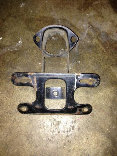 1975 honda cj360t plate brake light holder bracket