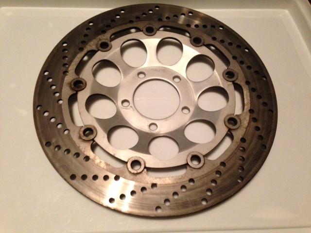 Suzuki gsxr 750 front brake rotor 