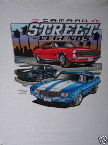 '67-'69-'70 camaro  lg  shirt  chevy   muscle car