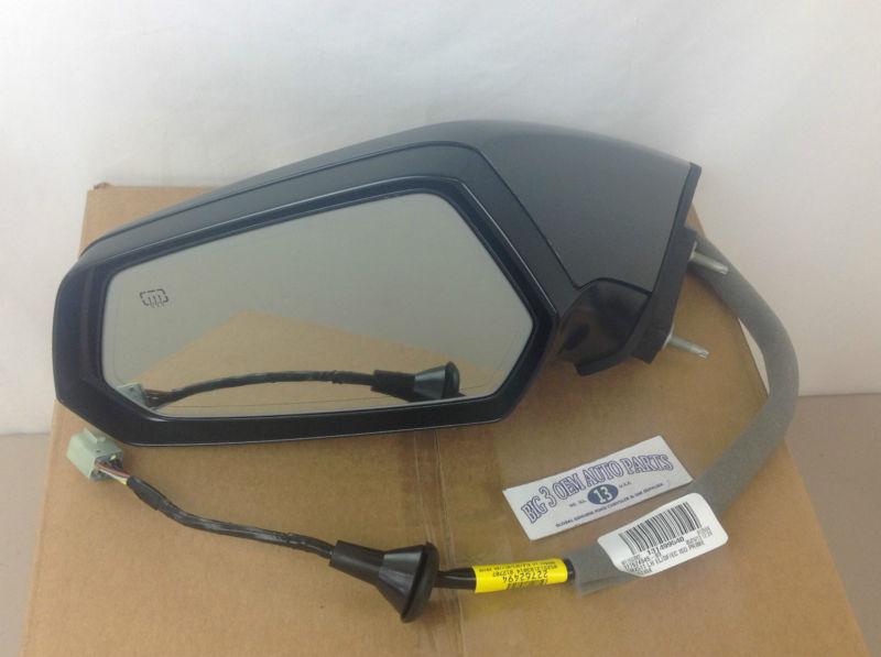 2010 - 2013 chevrolet camaro lh driver side power heated dimming mirror new