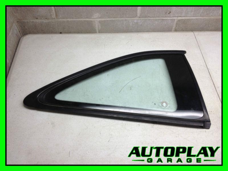 95-98 nissan 240sx s14 passenger right rear quarter window glass back