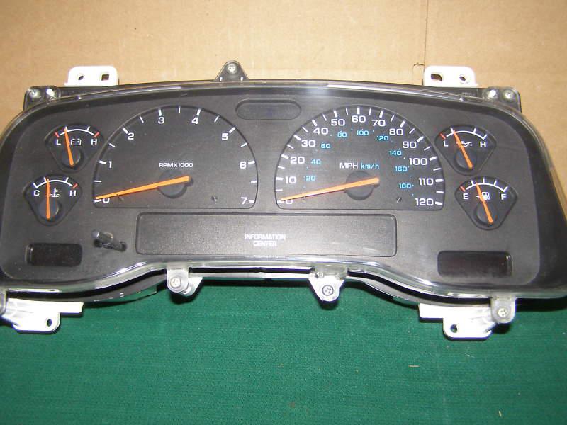 2001 2002 dodge dakota  2001 2002 2003 durango speedometer cluster at  6 guages