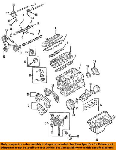 Nissan oem 150507b001 oil pump pick-up tube/screen