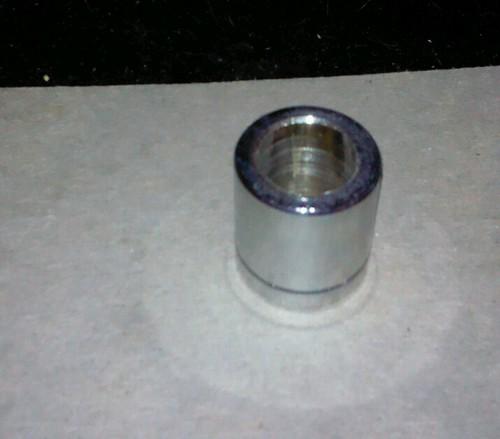 Harley chrome 1-1/8 inch wheel spacer for 3/4 inch axle. new