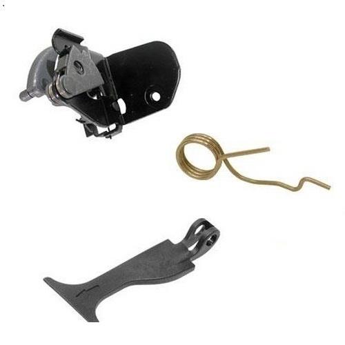 New genuine mercedes w203 hood safety hook latch kit +handle spring