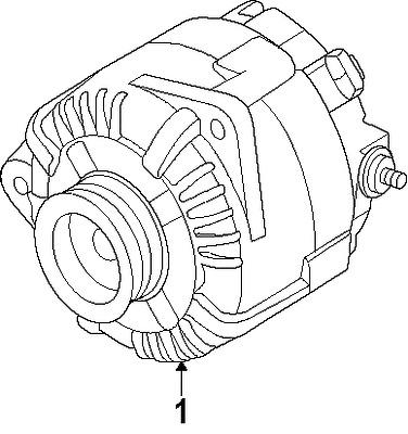 Nissan 23100ja02c genuine oem factory original alternator