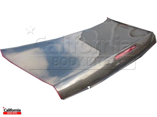 Cbk carbon fiber nissan 240sx oem trunk nissan 240sx 95-98 usa seller