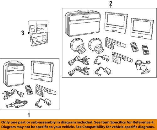 Ford oem vbl2z10e947a entertainment system-entertain system