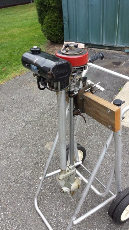 1969 british seagull forty plus 3hp outboard motor