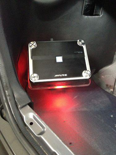 Mitsubishi evo 8/9 jdm custom sound system trunk build...no reserve/rare