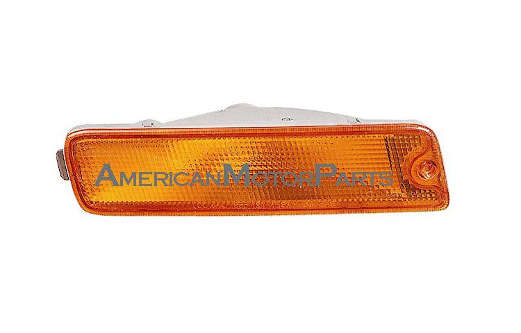 Passenger replacement bumper park turn signal light 97-99 mitsubishi montero