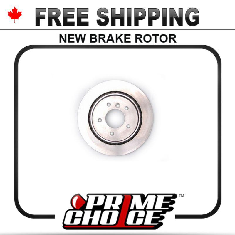 1 premium new disc brake rotor for rear fits left driver side