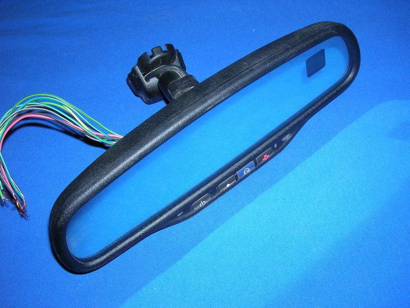 02 - 06 chevy silverado rear view mirror onstar w/ compass temp gntx-261