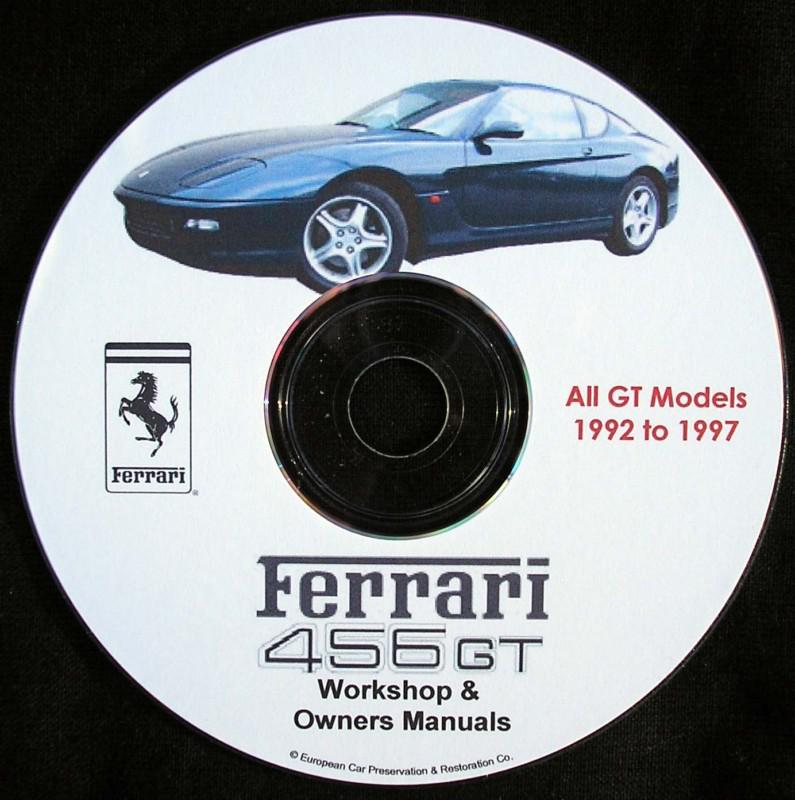 Ferrari 456 456gt workshop service repair manual