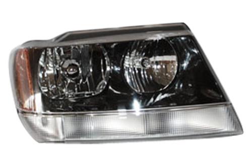 Tyc 20-5575-80 jeep grand cherokee right replacement headlight assembly