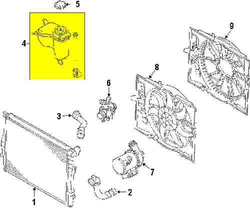 Bmw 17137607482 genuine oem factory original expansion tank