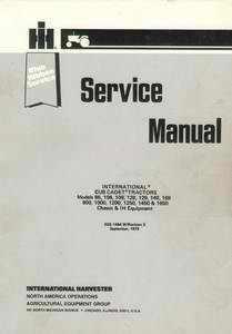 International cub cadet tractor 86 108 109 128 129 149 169 800 service manual