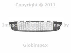 Bmw mini r55 r56 r57 bumper grille center lower genuine new + warranty