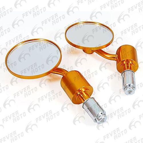 Fm 2 pcs 7/8'' motorcycle bar end rearview mirror for honda cbr1000rr 600rr nsf