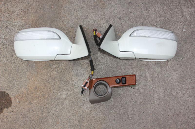 Jdm nissan cima f50 infinity q45 door mirorr with switch oem