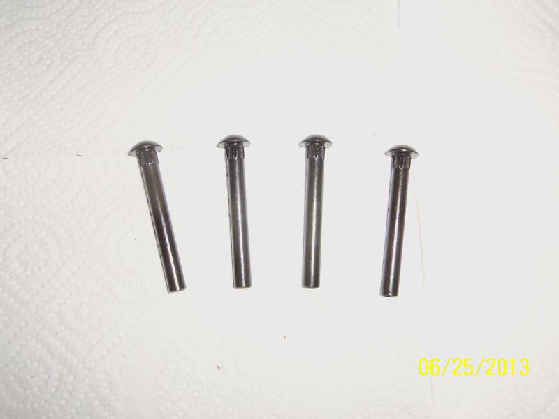 1932-1952 ford door hinge pins(4)(plain steel) b-46335