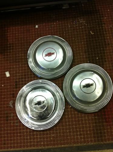 65 chevy dogdish hubcaps