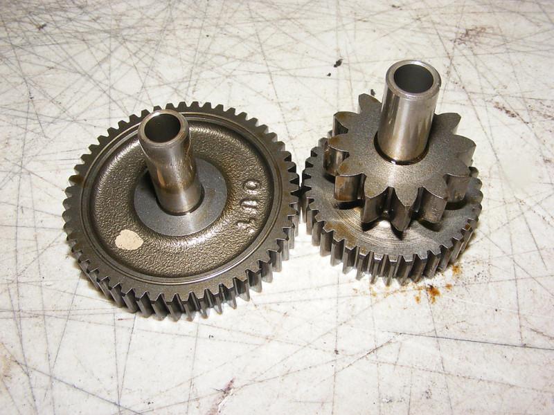 03 honda vt600 vlx shadow starter clutch and gears