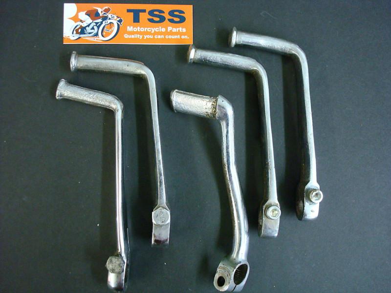 C1205 triumph t20 cub 250 bsa assortment of shift levers 5 piecies