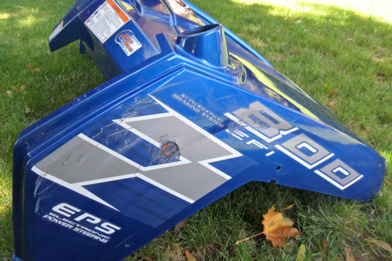 Polaris razor rzr 800 efi front hood dash fender assembly blue