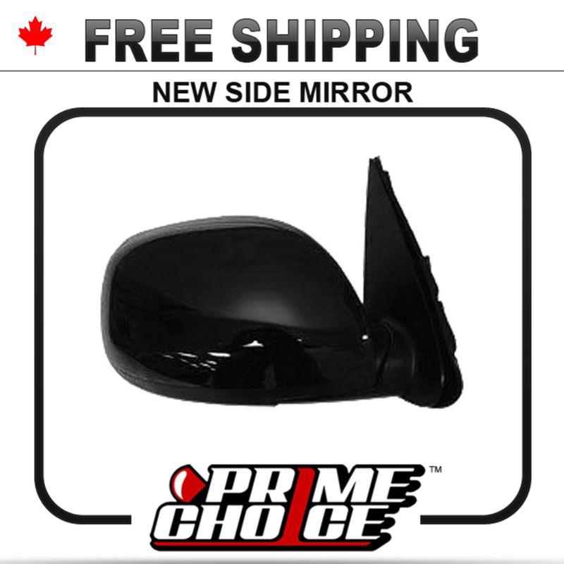 New power non heated passengers side view door mirror