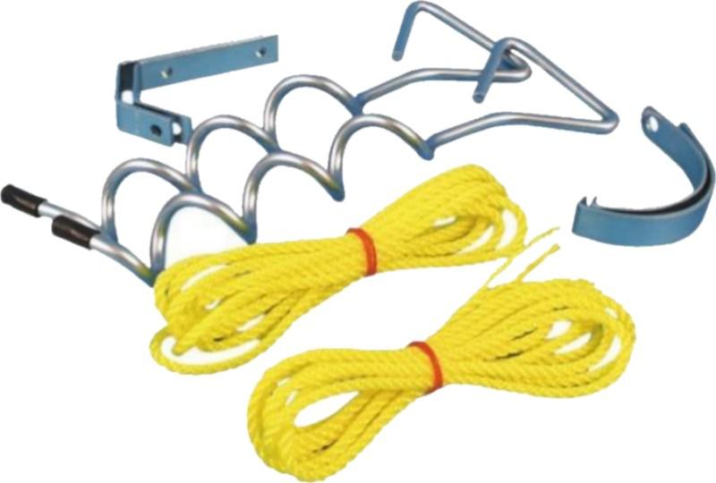 Awning tie down kit, happy hook, rv/camper/trailer, 1-kit #05050