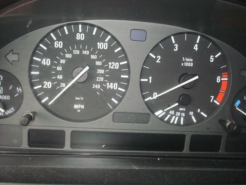 1998 bmw 540i instrument speedometer cluster