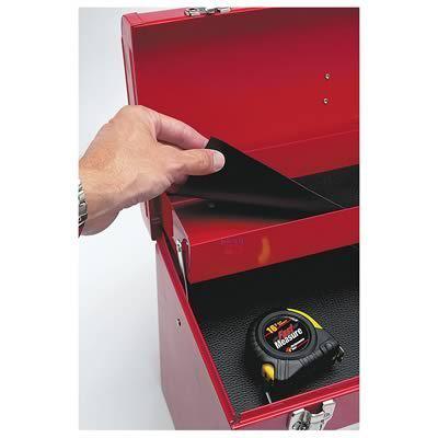 Performance tool toolbox drawer liner shelf liner 96" x 16" ea w88996