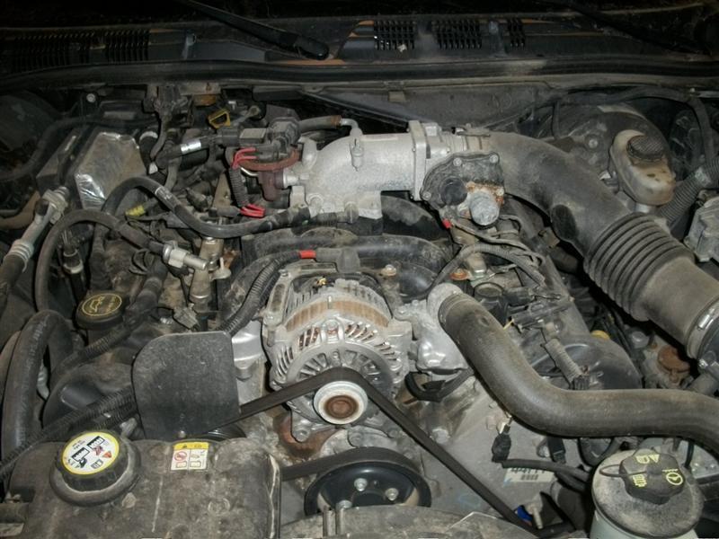 08 crown victoria engine 4.6l vin v 8th digit flex fuel w/oil cooler 642520