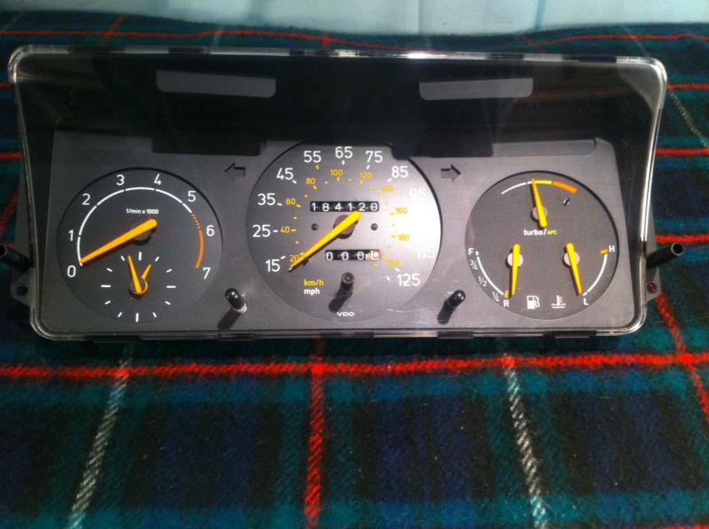 Saab c900 turbo instrument cluster  92-94  #4174561