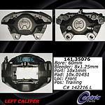 Centric parts 142.35076 front left rebuilt caliper with pad