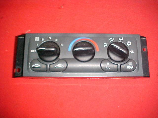 Chevy venture climate control heater a/c switch unit 97 98 99