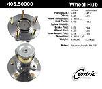 Centric parts 406.50000 rear hub assembly