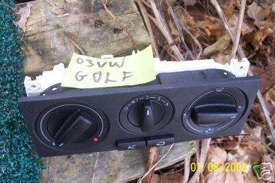 03 - vw - golf - ac / heater controler