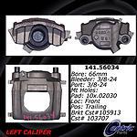 Centric parts 142.56034 front left rebuilt caliper with pad