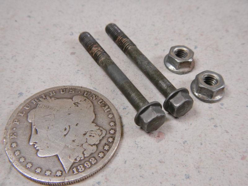 03 yamaha yz450f swingarm lower chain guide slider mounting bolts & nuts