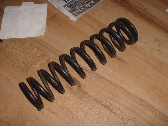 New front coil spring triumph spitfire 1500 75-80 standard road spring 